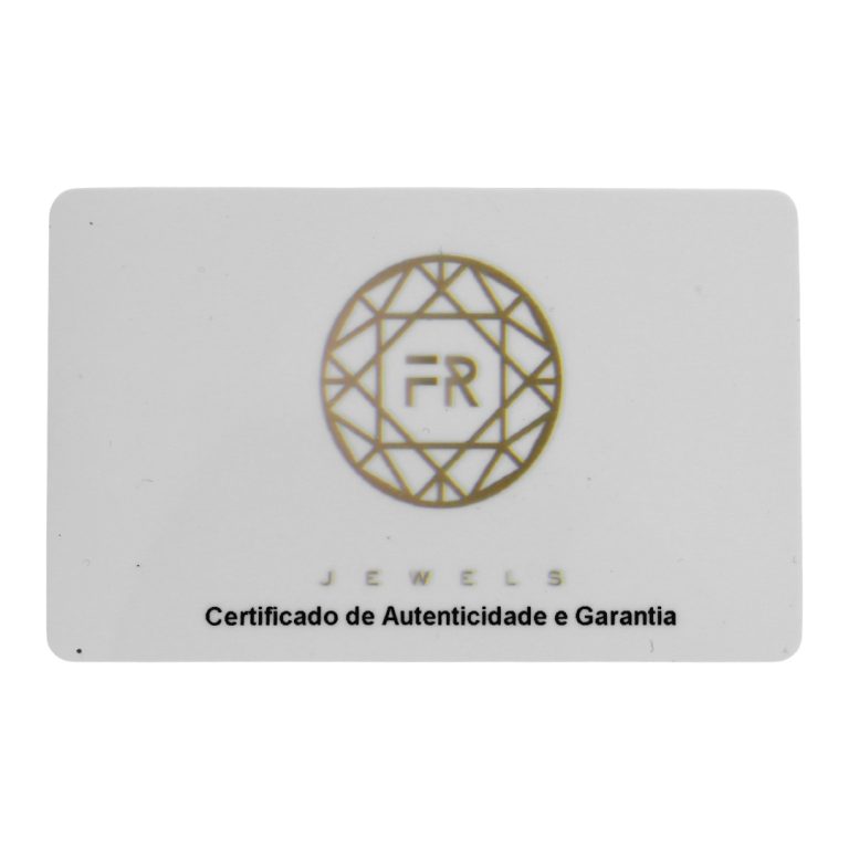 Anel FR Jewels de joalharia em ouro com pérola de água salgada e diamantes laterais. Certificado de Autenticidade e Garantia.