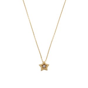 Colar de Ouro Estrela