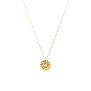 Colar de Ouro Girassol