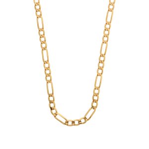 Colar de Ouro Malha 3+1 62cm