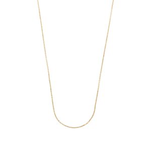 Colar de Ouro Malha Cadeado Lapidado