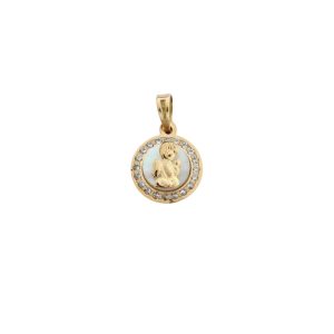 Medalha de Ouro Anjo Madrepérola