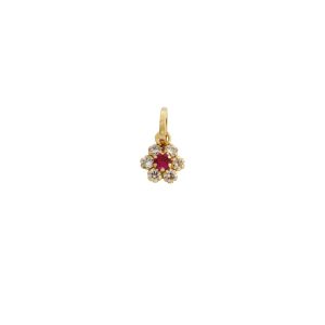 Medalha de Ouro Flor Rubi