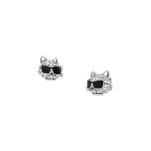 Brincos Karl Lagerfeld Charms Choupette