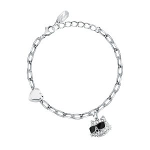 Pulseira Karl Lagerfeld Charms Choupette